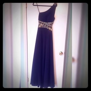 Floor length formal gown